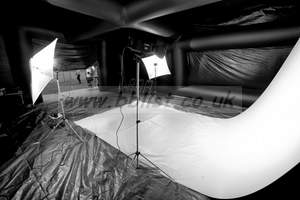 mobile studio/events tent 