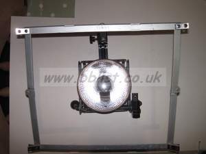 Lowel Omni Lamp Showing Trace/Gell Frame