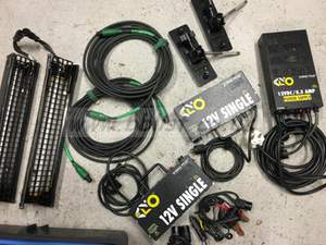 Kino Flo 12V SINGLE 2 head kit with pelicase 1600 