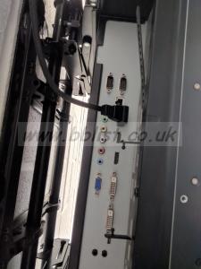 Samsung 46" professional monitors (videlowall) 