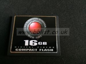 Red One CF Card 16gb