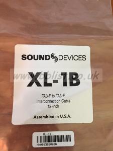 Sound Devices Xl-1B (x2) Ta3 cables 