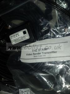 Black box S.D. wireless ,video ,audio, transmitter reciever 