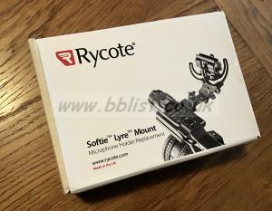 Rycote Softie Lyre Mount MHR BOXED, MINT CONDITION