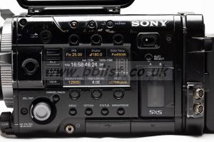 Sony F55 Cinealta 4K camcorder with EL100 OLED Viewfinder 