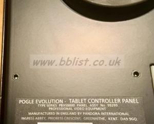 Pandora Pogle Evolution PBX50000 color grading panel 