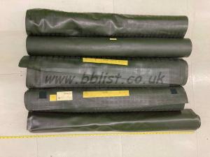 5 x Rubber Backed Grey Carpets 6' x 4'