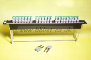 Argosy U link patch panel with BNC and lace bar to rear