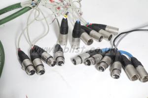 VDC TWO (2) 8pr VDC multi core Cables 16x Neutrik XLR 