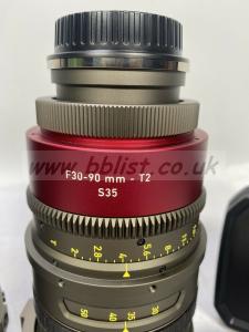 Angenieux EZ 30-90 Zoom Lens and Angenieux EZ-2 S35 15-40mm 