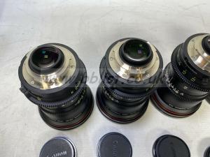 CANON HD-EC FJ Prime set 2/3" mount set of 6 lenses 