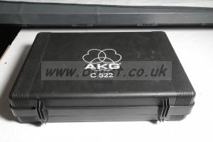 AKG C522 microphone CASE only with foam insert 39x26x8cm
