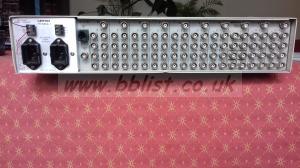 Leitch  FR6804  10 slot module frame with 2x power supplies 