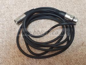 Stagg 3m High Quality XLR to XLR Plug Microphone Cable