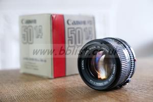 Canon NewFD FD 50mm f1.4 Prime Lens