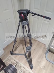 Manfrotto 504HD Head w/Libec T-72 Two-Stage Tripod