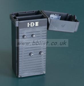 IDX NH-201 Double NP Battery Holder with V-Mount fitting.