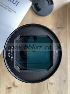 Sirui 75mm T2.9 1.6X Full-Frame Anamorphic Lens. E-mount. 