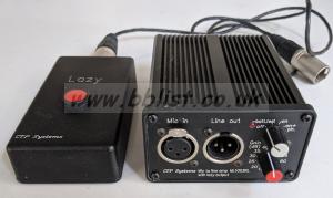 CTP Systems Mic to Line Battery Amplifier + 'Lazy' Switch