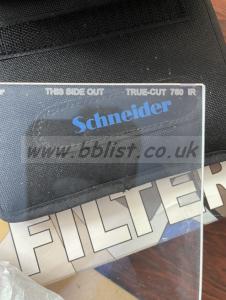 Schnieder True-cut 750 IR Filter Camera Lens 4x4