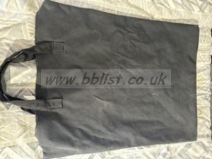 FLAGS waterproof carry bag with plastic zipper  closure