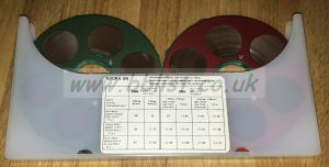 Two reels of NAGRA SN tape in original box