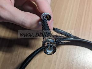 Panavision Lemo 1-Pin to 3-Pin Ficher & BNC Loom 