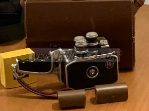 Bolex turret lense camera 1950s