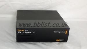 Blackmagic SDI to Audio 12G Converter Unit