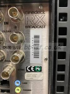 4 x Cinedeck Broadcast RX Dual Recorders 