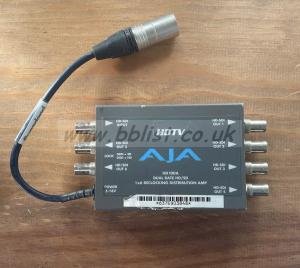 AJA HD10DA 1x6 HD/SDI Dual Rate Distribution Amplifier 