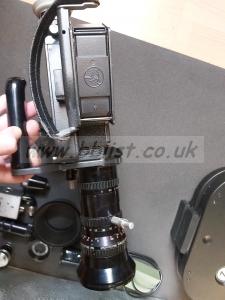 Bolex H16 EBM Electric16 mm, KERN Vario Switar 12,5-100 camera