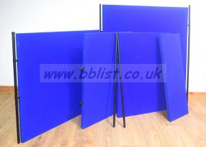 Display Panel Exhibition system with poles 