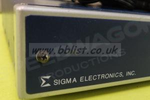 Sigma Series 2100 SS2100-2 Cntrl Unit - Black Burst Genrtr 