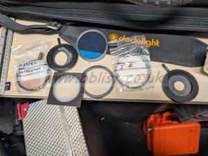 Dedolight 4-Head lighting kit (Bag damaged) 