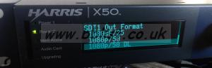 Harris X50 3G Frame Synchronizer Up/Down Cross Converter 