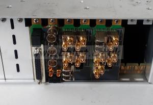 Harris Fr6822 Frame (3x 3G Frame Synch,Fibre optic Cards) 