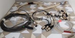 Box of Ex BBC XLR Professional audio Cables 