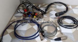 Box of Ex BBC XLR Professional audio Cables 