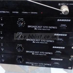5x Samson BR-3 True Diversity Synthesized Receivers+ DA) 