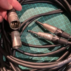XLR3 to Jack - Balanced x 2 