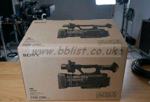 Sony PXW-Z190 4K Pro broadcast camera - 12hrs on met - MINT 