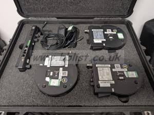 3x Birddog P200 cameras & controller in custom Pelican case 