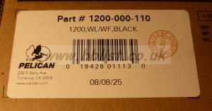 Peli 1200 Case With Pick & Pluck Foam Set.  Brand New. 