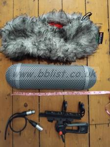 Rycote windshield and cables