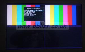 Vutrix 17inch Quad LCD HDSDI Broadcast Monitor rackmount 