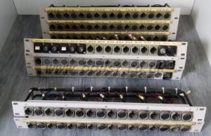 6x TSL XLR Audio Patch Panels