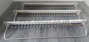 3x DB Broadcast UHD/3G BNC-BNC 24 way Patch Panels 
