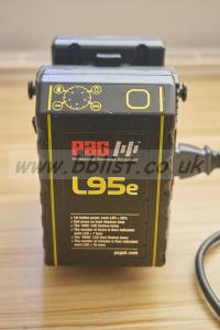 PAG L95e V-lock batteries x 2 (+charger) 
