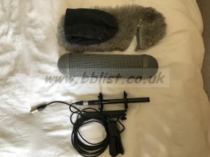 Sennheiser  kh 416 p48 with rycote and windjammers